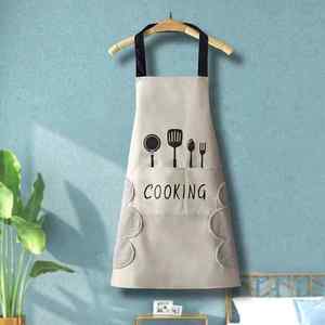 Tablier de soudeur en cuir - Sans manches, tissé, résistant à la chaleur et aux flammes, combinaison de travail robuste avec doubles poches - Product Image 1