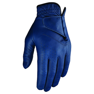 Golf <b>Glove</b> Genuine Leather Right Hand Non Slip Pull on Unisex Sports Wear Waterproof Breathable Full Finger - Product Image 3