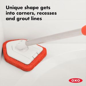 Good Grips Spazzola Telescopica Estensibile da 42 Pollici per Pulizia Doccia, Vasca e Piastrelle - Product Image 4