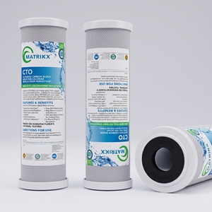 Filtre de retrait des PFAS et de la chloramine de 2,5 x 10 pouces pour l'amélioration du goût et de la qualité de l'eau potable, filtre à eau très bien noté - Product Image 1