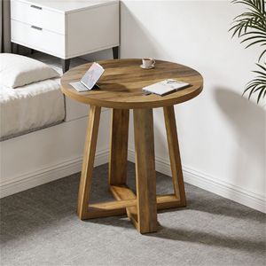 Tavolino Rotondo per Ufficio e Soggiorno, Adatto per Conferenze e Cene - Product Image 3