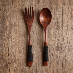 Cuchara para Servir Arroz de Madera WOQI, Utensilio de Cocina Resistente al Calor, Protege las Sartenes - Product Image 5