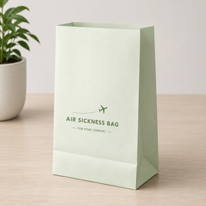 Bolsa Biodegradable EcoRev para Vómitos, Impresión Offset en Papel Blanco, Sellado Autoadhesivo, Ecológica, Cuidado Personal, Bolsa Plana Estándar - Product Image 1