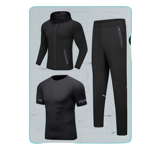 Fabricante de Ropa Deportiva, Ropa de Gimnasio, Marca Privada, Personalización OEM ODM, Conjunto de Leggings de Yoga, Compresión, Sin Costuras, Elásticos - Product Image 2