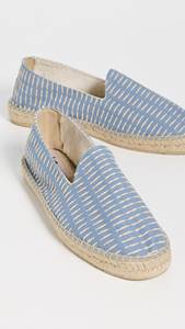 Precio al por mayor OEM Zapatillas casuales de lona para hombre Estilo retro Mocasines con plantilla de PVC Transpirables Alpargatas de cáñamo sin cordones a la moda - Product Image 6