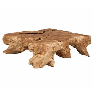 Unique Solid Teak <b>Root</b> <b>Coffee</b> <b>Table</b> Rustic Organic Tree Stump Center <b>Table</b> Natural Live Edge Wooden Furniture Indonesia - Product Image 2