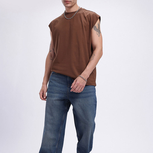 T-shirt sans manches pour hommes, débardeur de sport performant, séchage rapide, matière respirante, coupe confortable et flexible pour l'entraînement - Product Image 5