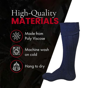 High-Quality Wool Blend Long Scottish <b>Mens</b> Traditional Kilt Hose <b>Socks</b> Highland Custom Wholesale <b>Sock</b> - Product Image 4