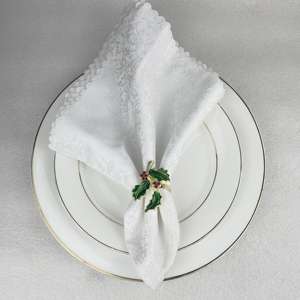 Ensemble d'anneaux de serviette réutilisables élégants, accessoires de table haut de gamme pour hôtels, restaurants et événements - Product Image 2