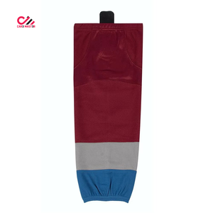 CARE <b>MASTER</b> Men's Breathable Mesh Soccer Socks Color Blocked Red Gray Blue Adult Regular Fit All Seasons Sports Apparel - Product Image 6