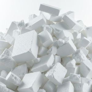 เศษบล็อก EPS สีขาวสะอาด คุณภาพสูง วัสดุโพลีสไตรีนขยายตัว เกรด A ผลิตในสหรัฐอเมริกา สำหรับรีไซเคิล บรรจุภัณฑ์ ก่อสร้าง - Product Image 3