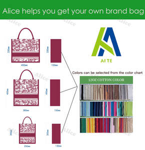 Sac fourre-tout réutilisable en toile de jute avec poignées robustes et matériau écologique - Product Image 3