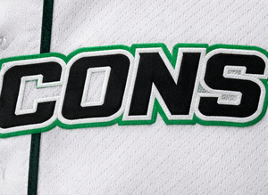 Camiseta de Béisbol Blanca Lisa Sublimada de Alta Calidad, 100% Algodón, Cuello en V, Tirantes en T, Manga Corta, Botones, Transpirable - Product Image 5