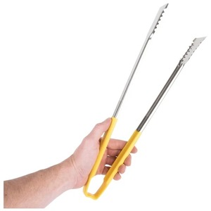 Pinces de service multifonctions en acier inoxydable pour usage alimentaire, compatibles lave-vaisselle et four, 72 pièces, pour salade, pain, barbecue, dessert, buffet - Product Image 6