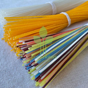 Nouilles de riz rondes droites filiformes biologiques de haute qualité Technologie de lyophilisation du Vietnam Boîte en carton en vrac Échantillon gratuit inclus - Product Image 1