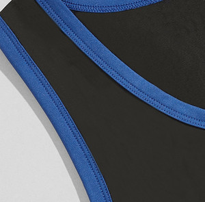 Maillot de basket à séchage rapide, uniforme personnalisé, vêtements de sport sans manches, logo personnalisé, débardeur de basket pour hommes - Product Image 2