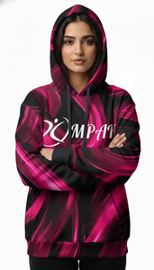 เสื้อฮู้ดดี้โอเวอร์ไซส์สไตล์ลำลองทันสมัย พิมพ์ลายแบบซับลิเมชั่นเนียนเรียบ สำหรับสตรีทแวร์และแฟชั่นแนวเมือง - Product Image 4