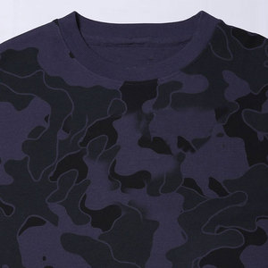 T-shirt à col rond pour homme, t-shirt en coton, streetwear pour homme, t-shirts oversize, faible MOQ, dernier style, t-shirts en coton pour homme - Product Image 4