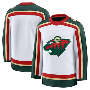 Maillots de hockey sur glace personnalisés, ensembles 100 % polyester, manches courtes, logo brodé, séchage rapide, vêtements de sport pour l'entraînement, tenue d'équipe - Product Image 6