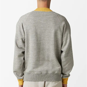 Women Color Block Mock Neck Sweatshirt Fashion Loose Pullover - Product Image 6