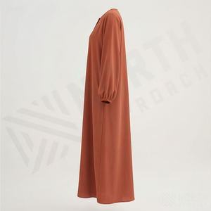 Venta al por mayor: Nuevo Khimar Hijab Modesto para Mujer Musulmana, Vestido Abaya de Organza Transpirable y Ecológico con Cola de Capilla de Alta Calidad - Product Image 3