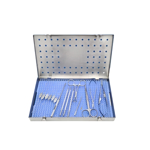 Kit de Instrumentos Oftálmicos de Alta Calidad de 17 Piezas, Instrumentos Quirúrgicos de Acero Inoxidable Alemán, Reutilizables para Cirugía Ocular - Product Image 5