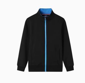 Sudadera con capucha para hombre, con cremallera, de jersey sólido, ecológica, deportiva, informal, de corte regular, para invierno. - Product Image 5