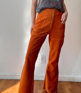 Pantalones de Gamuza para Mujer, Cuero Premium, Corte Relajado, Cintura Alta, Elegantes, Casuales, Proveedor Mayorista, OEM, ODM, Venta al Por Mayor - Product Image 1