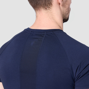Men's Gym Quick Dry Compression <b>Shirts</b> Summer Undershirt with Graphic Print Short Sleeve <b>Patchwork</b> Design Top - Product Image 6