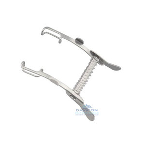 MELLINGER-AXENFELD Spéculum oculaire manuel en acier inoxydable, à une lame solide et ouverte, 15 mm de large, 7 cm |   DAVICON ENTERPRISES - Product Image 3