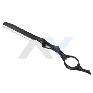 Peigne à cheveux professionnel de qualité supérieure en acier inoxydable pour la coiffure, peigne à effiler les cheveux pour salon et usage domestique, impression de logo personnalisée - Product Image 2