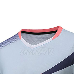 Ensemble d'uniformes de tennis 100 % polyester respirant en gros – Tailles et couleurs personnalisables, logos et numéros sur mesure - Product Image 2