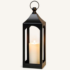 Farol Metálico Decorativo para el Hogar y Fiestas, Hecho a Mano en India, para Decoración y Brillo en Celebraciones Nocturnas - Product Image 2