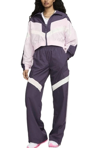 Conjuntos de cortavientos 2 en 1 para mujer 2026, personalizados, ligeros, transpirables, de invierno, estilo urbano, con cuello alto y cierre con cordón frontal - Product Image 2