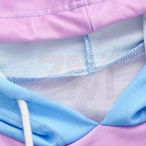 เสื้อฮู้ดผู้หญิงไล่เฉดสี แขนยาว สวมใส่สบาย ผลิตจากโพลีเอสเตอร์ 100% ระบายอากาศได้ดี เหมาะสำหรับใส่ในฤดูใบไม้ผลิ - Product Image 5