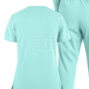 Medical Hospital <b>Scrubs</b> <b>Set</b> Professional Uniform Breathable Soft Nursing Doctor Workwear Comfortable <b>Scrub</b> Suit Outfit <b>Set</b> - Product Image 5