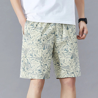 Shorts imprimés de qualité pour hommes, style hawaïen, décontractés, pour la plage, les sports de plein air, taille élastique, 6XL, surdimensionnés, rouge, coupe ample, demi-pantalon