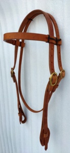Customizable Genuine Leather High Rise Western <b>Rope</b> Halter Bridle Unique Knotted Brow Design Floral Carving Two-Tone Equestrian - Product Image 2