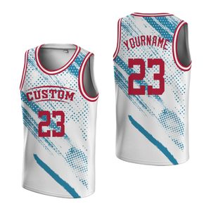 Maillots de basket-ball en polyester légers sur mesure, respirants et à séchage rapide pour l'été, uniforme d'équipe pour hommes, impression par sublimation - Product Image 1