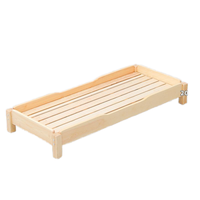 Ensemble de lit de sieste en bois de style moderne Offre Spéciale pour enfants pour la chambre à coucher et la maternelle