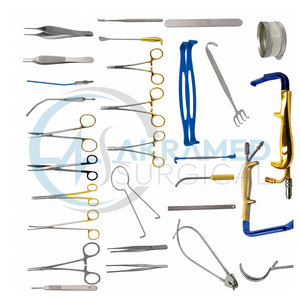 Juego de Instrumentos Quirúrgicos para Cirugía de Mama de Alta Calidad Akramed, Acero Inoxidable, Reutilizables, Manuales, con Certificación CE - Product Image 2