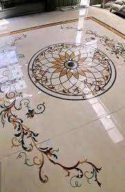 Baldosas Decorativas de Lujo con Incrustaciones de Mármol, Hechas a Mano, Resistentes al Agua y al Desgaste, Diseño Mediterráneo para Sala de Estar - Product Image 2