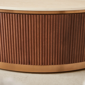 Mesa de Centro Extra Grande de Madera Maciza, Mesa de Centro de Madera Hecha a Mano, Muebles Modernos Rústicos para Sala de Estar, Diseño Personalizable - Product Image 5