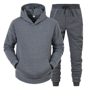 Survêtements pour hommes en coton de qualité supérieure, taille plus, respirants, à capuche, pour l'hiver, personnalisables, étiquette privée - Product Image 1