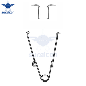 Retractor Autoajustable de 8.5 cm y 10 mm, de Acero Inoxidable Afilado, Reutilizable, Instrumento Médico Quirúrgico para Uso General - Product Image 2
