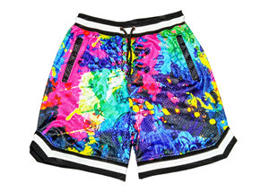 Shorts décontractés pour hommes en polyester/spandex respirant, personnalisés, écologiques, à sublimation, confortables, séchage rapide - Product Image 4