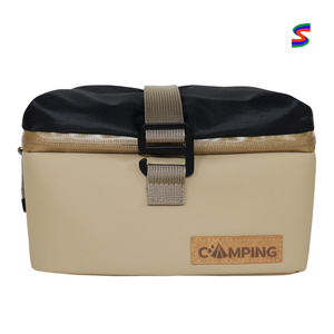 Zipper Closure Camping Outdoor Tactical Camouflage Basket Cooler Bag SENDA OEM Best-Selling 15L Polyester Waterproof Insulated - Product Image 2