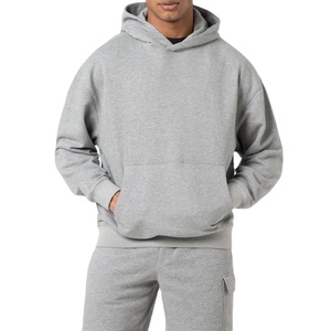 Sudadera con Capucha de Alta Calidad para Hombre, Clásica, de Color Sólido, Gruesa, Cálida y Acogedora, Forrada de Felpa, Informal, para Uso Diario y al Aire Libre - Product Image 1