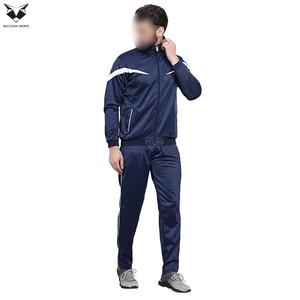 Conjunto Deportivo de Poliéster para Hombre con Cremallera, Ideal para Entrenamiento Deportivo, Running, Gimnasio y Fitness (Pantalón y Camiseta) - Product Image 2