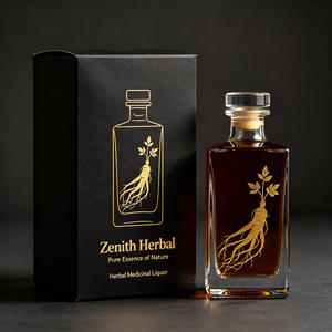 Elegante Scatola in Cartone su Misura con Coperchio, Contenitore per Conservazione di Prodotti Aromatici <span class=keywords><strong>e</strong></span> Medicinali, Logo Personalizzato - Product Image 2